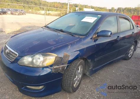 2005 Toyota Corolla S from USA, damaged, VIN 1NXBR30E55Z400417